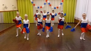 МБДОУ Црр д/с 187 г.Владивосток  танец "Вперёд Россия"