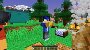 Minecraft but it's SPIN THE BOTTLE!