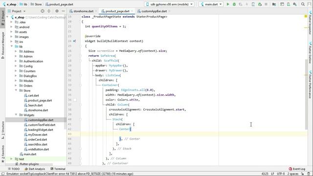 E-commerce App with Flutter and Firebase | Shopping Cart using Flutter & Firebase App Tutorial 2021