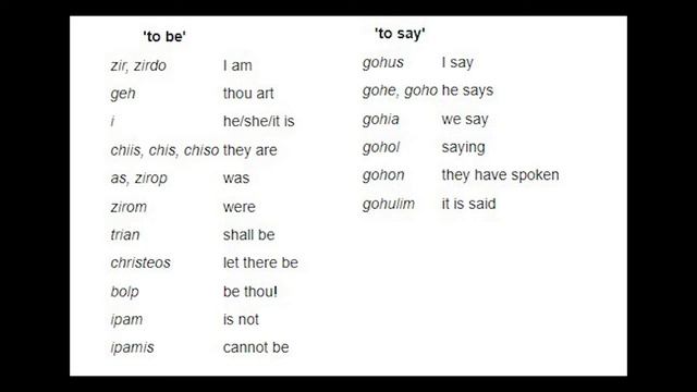 Енохианский язык смотреть онлайн