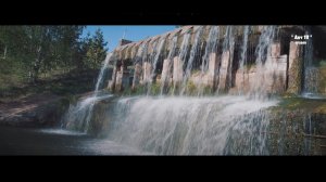 Кенский водопад в Удмуртии.