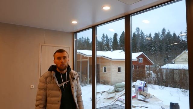 Обзор модульного дома 6х12,7 с плоской крышей и панорамными окнами//Модульные дома Country House смотреть онлайн