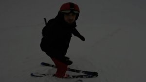 Покатушки на лыжах в непогоду. г Кировск