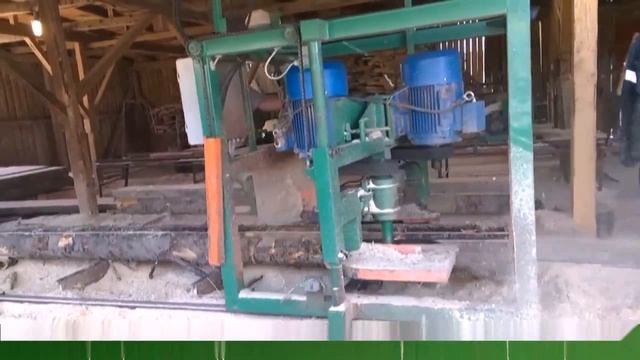 Дисковая горизонтальная пилорама Алтай ДПА смотреть онлайн