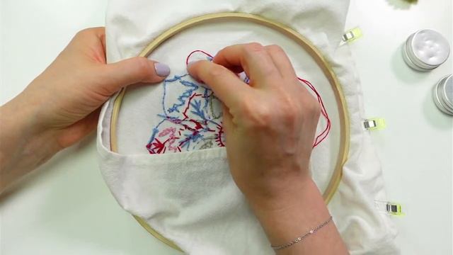 Stitching the Mandala Love embroidery - Live with Alyssa смотреть онлайн
