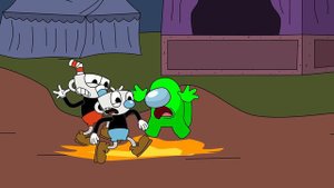 Cuphead Show Stories: Mini Crewmate, Cuphead, Mugman vs Devil | Among Us vs Friday Night Funkin