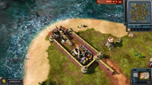 МЕГА 3х3 с большими армиями и неожиданными поворотами в Command and Conquer: Red Alert 3