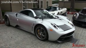 Monterey Car Week Day 1: Pagani Zonda F, Huayra, 918 Spyder, MC12 Corsa, McLaren P1