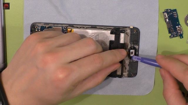 Замена кнопки на смартфоне Meizu M3S mini (ремонт) смотреть онлайн