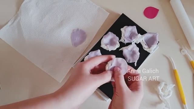 ?РОЗА из САХАРА ? ?Своими руками! Мастер класс по лепке. Роза из мастики для смотреть онлайн