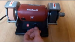 Первый обзор. Точило-гравер Einhell TH-XG 75
