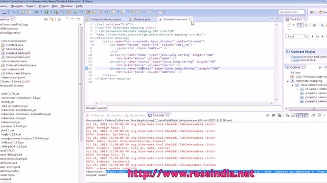 Hibernate Criteria Query on the Collection Object смотреть онлайн