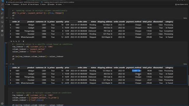 [05] Python Pandas Tutorial : Data Cleaning - Working with columns of Pandas Data Frame - Part4
