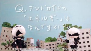 Puppet 2B & 9S explaining (eng sub) | NieR:Automata anime eps2