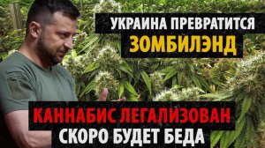 Каннабис легализован! Украину превратят в Зомбилэнд.