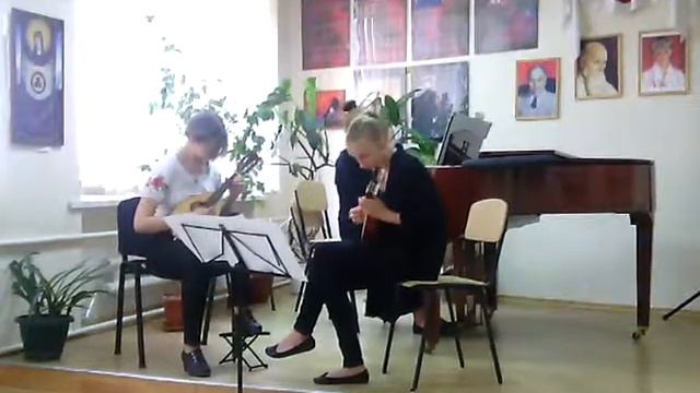 13.06.2017 Концерт мандоліністів. Емануель Барбела соната для двух мандолін G-dur