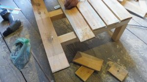 Необычный табурет для сауны своими руками