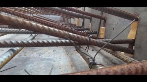 Монолитный участок между плитами. Армопояс под балки перекрытия.