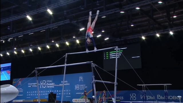 Ekaterina Andreeva (RUS) UB - 2023 Legend Challenge Games смотреть онлайн
