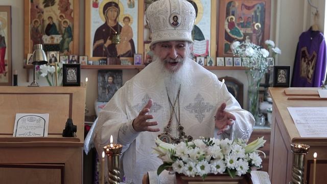 Проповедь епископа Амвросия (Тимрота) на Преображение Господне, 19 августа 2023 г.