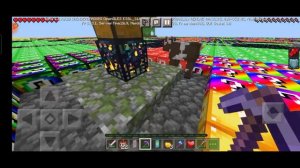 Играю на карте Лики блоки: Minecraft PE-Lucky Block