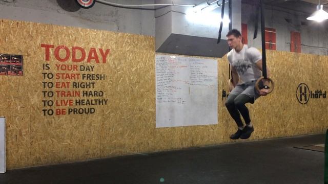 Отжимания на кольцах киппинг смотреть онлайн