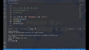 Python Lesson 29 - 1 : Tuples - part 1