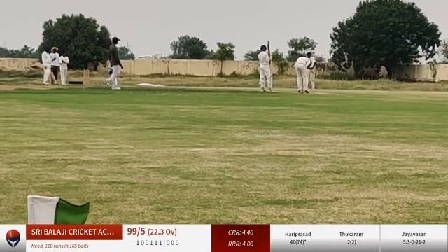 Live Cricket Match | SMS CRICKET ACADEMY - SY GROUP vs SRI BALAJI CRICKET ACADEMY | 04-Oct-22 09:16
