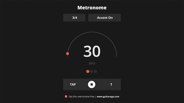 35 BPM Metronome смотреть онлайн