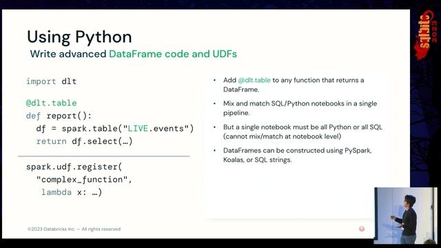 Declarative ETL pipelines with Delta Live Tables смотреть онлайн