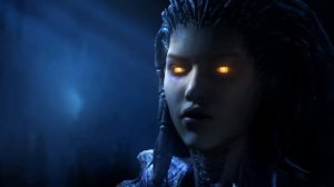 Zeratul vs Kerrigan. Protoss and Zerg Queen in Temple (Starcraft 2 | Cinematic Trailer 16:9)