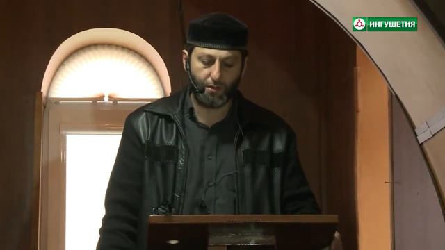 Вай Мохк! Пятничная проповедь в мечети г Карабулак 1 смотреть онлайн