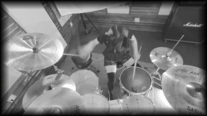 【 JUNNA 】Ashes of the Dawn / DragonForce  - Drum cover -