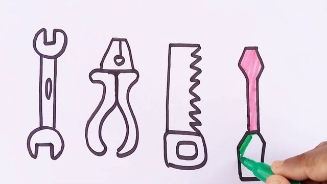 drawing tools for children_ инструменты для рисования для детей_bolalar uchun rasm chizish asboblar смотреть онлайн