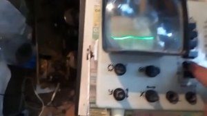 Осциллограф ОМШ-2м. Обзор школьного осциллографа.