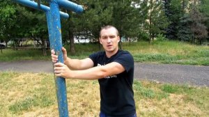 ЗАРЯДКА РУКОХОД БРУСЬЯ / WARM-UP HAND BARS