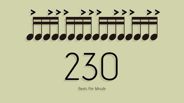 BPM = 230　メトロノーム - metronome - 16分 アクセント3-3 смотреть онлайн