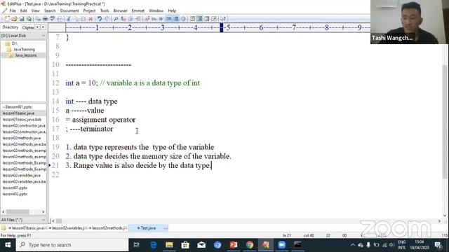 Online Java Class for beginners|Bhutan|Live|Lesson 1 смотреть онлайн