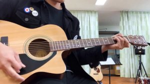YAMAHA FS100C(acoustic guitar) sound test