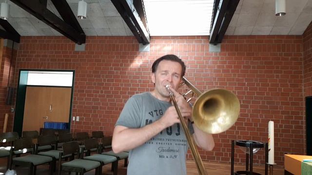 Debussy - Arabesques No. 1 - for Trombone and Piano - sample #trombone смотреть онлайн