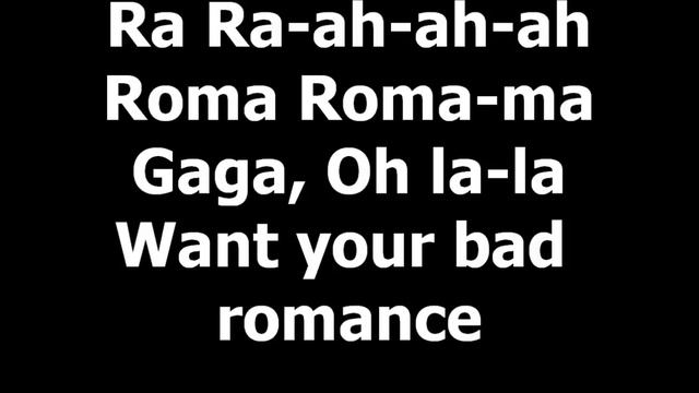 One-hour-long "ra ra-ah-ah-ah roma roma-ma Gaga oh la-la want your bad romance" смотреть онлайн