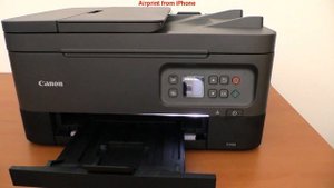 Canon iOS Setup for PIXMA TS5300 TS6300 TS7400 TR7020 - WiFi Direct connection with onscreen QR Cod