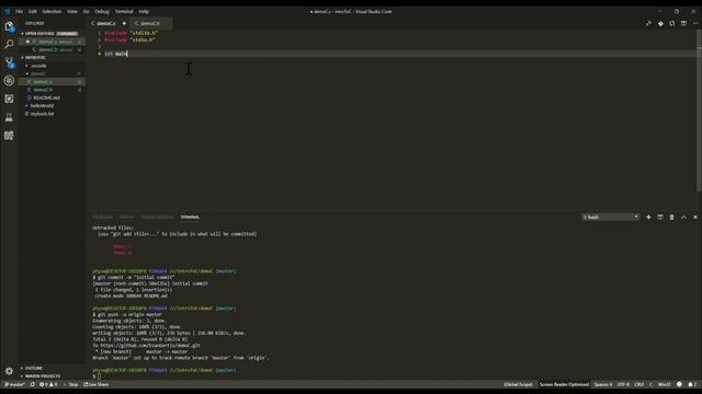 Introduction to C programming (using git) смотреть онлайн