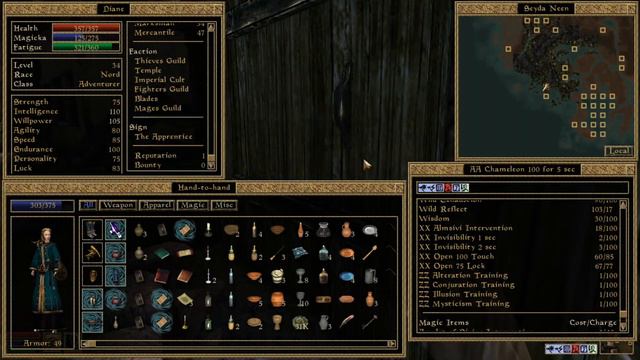 TES 3 Morrowind #1-12 No Commentary, Full Walkthrough, Max Difficulty, All Quests, Almost Vanilla