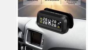Умная Автомобильная TPMS система контроля давления в шинах Солнечная