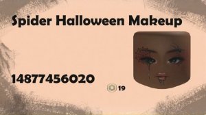 Halloween Face ID Codes for Girls [] Brookhaven, Bloxburg, Berry Avenue & other games [] ROBLOX