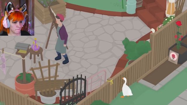 СОННИЙ ГУСАК СВАРИТЬ СУСІДІВ - Untitled Goose Game №2 смотреть онлайн