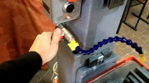 Сверлильный станок 2118 установка СОЖ