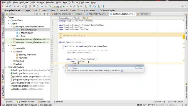 recyclerview смотреть онлайн