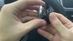 BMW X1 start/stop button replacement